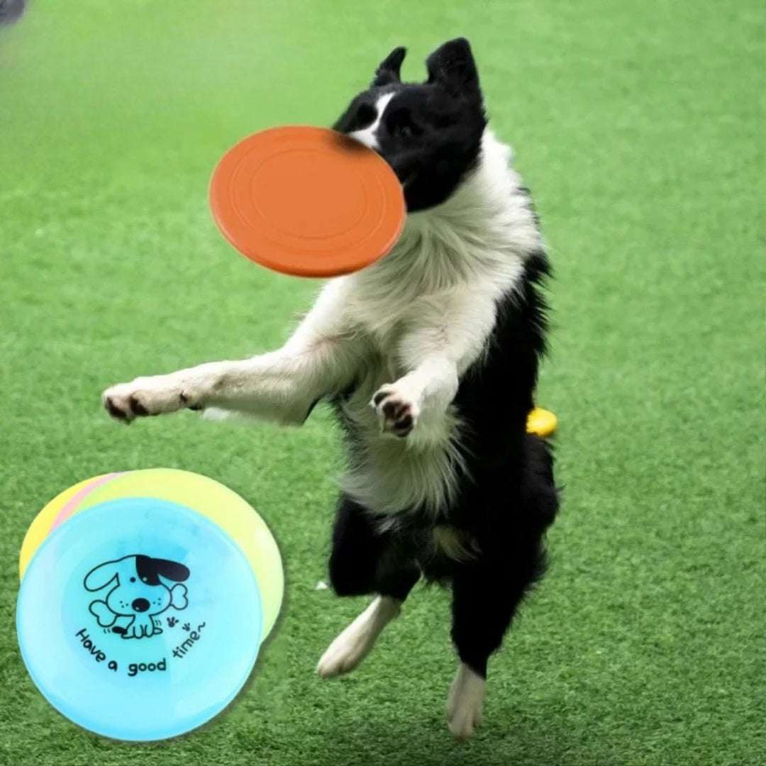 Silicone Flying Saucer Pet Toy